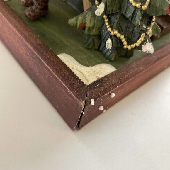 Wooden San Francisco Music Box Company House Plays Santa Claus is Coming to Town - Picture 11 of 11